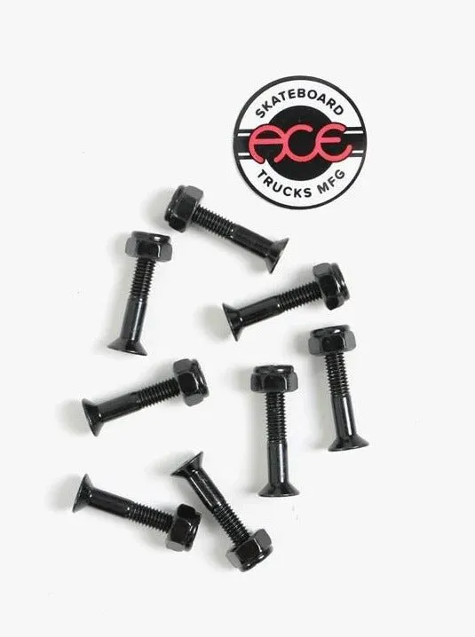 Ace - 1" Phillips Skateboard Bolts - Pack Of 8