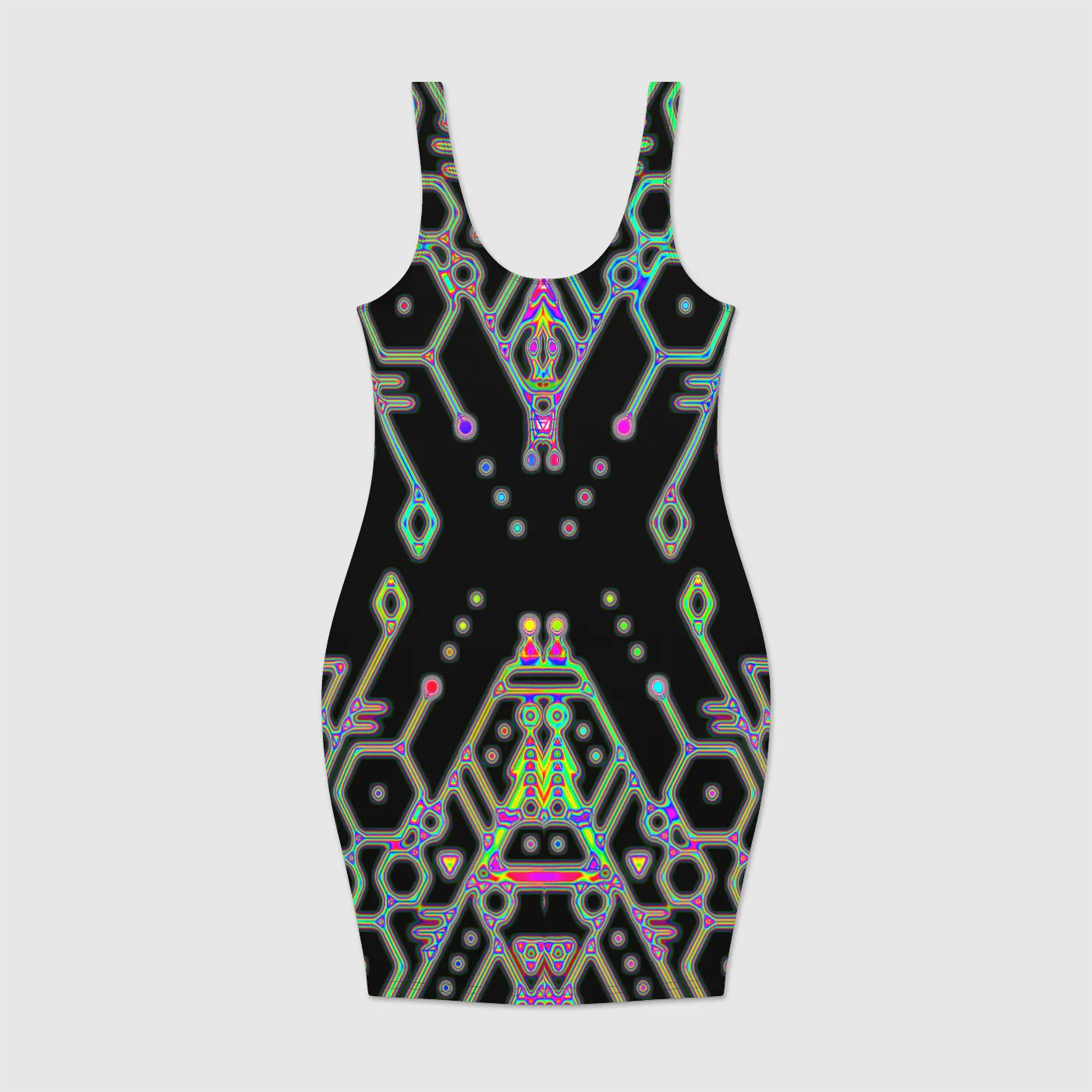 ALIEN LANGUAGE  Bodycon Dress