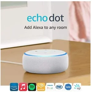 Amazon Echo Dot 3rd Gen - Sandstone/Charcoal/Heather Gray