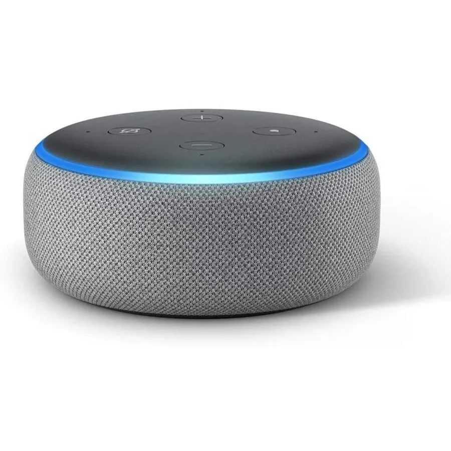 Amazon Echo Dot 3rd Gen - Sandstone/Charcoal/Heather Gray