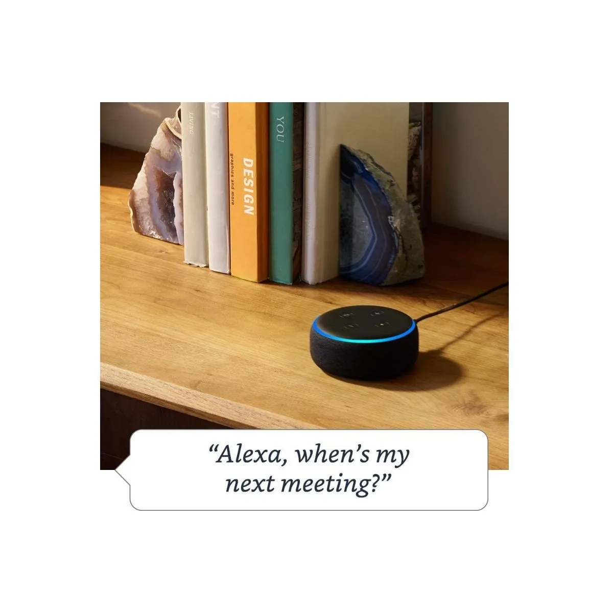 Amazon Echo Dot 3rd Gen - Sandstone/Charcoal/Heather Gray