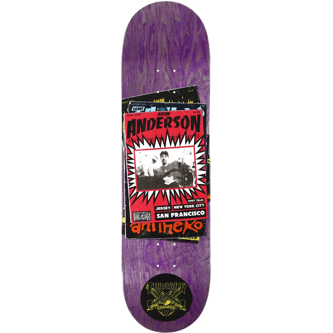 Anti Hero - Brian Anderson Thrasher 9.0 Skateboard Deck