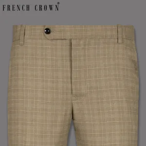 Arrowtown Brown Plaid Pant