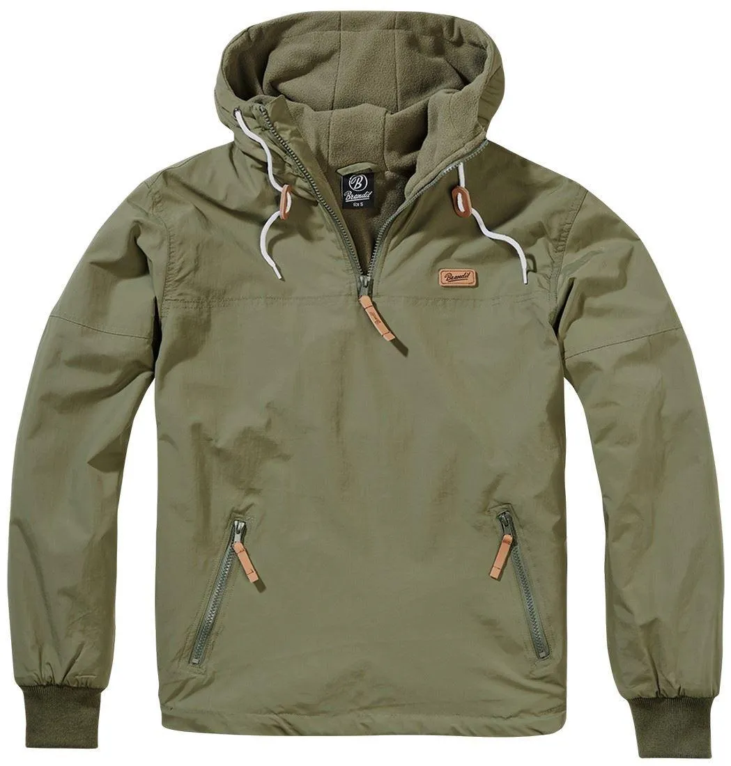 Brandit 9393 Luke Windbreaker Hooded Jacket Top Military Combat Army