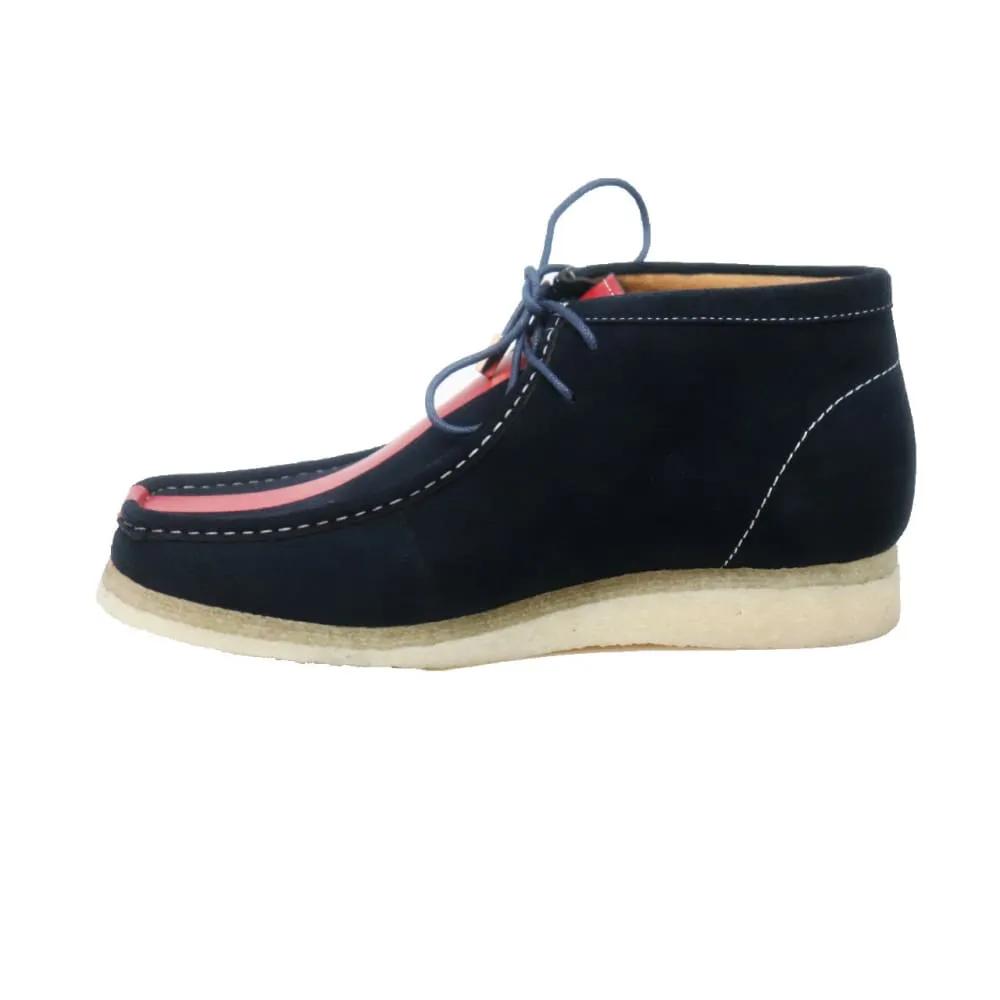 British Walkers Walker Stripe Men's Multi Color Wallabee Boots