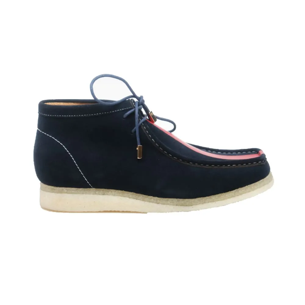 British Walkers Walker Stripe Men's Multi Color Wallabee Boots