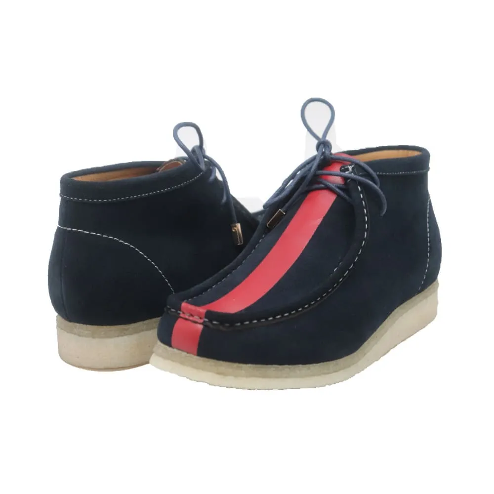 British Walkers Walker Stripe Men's Multi Color Wallabee Boots