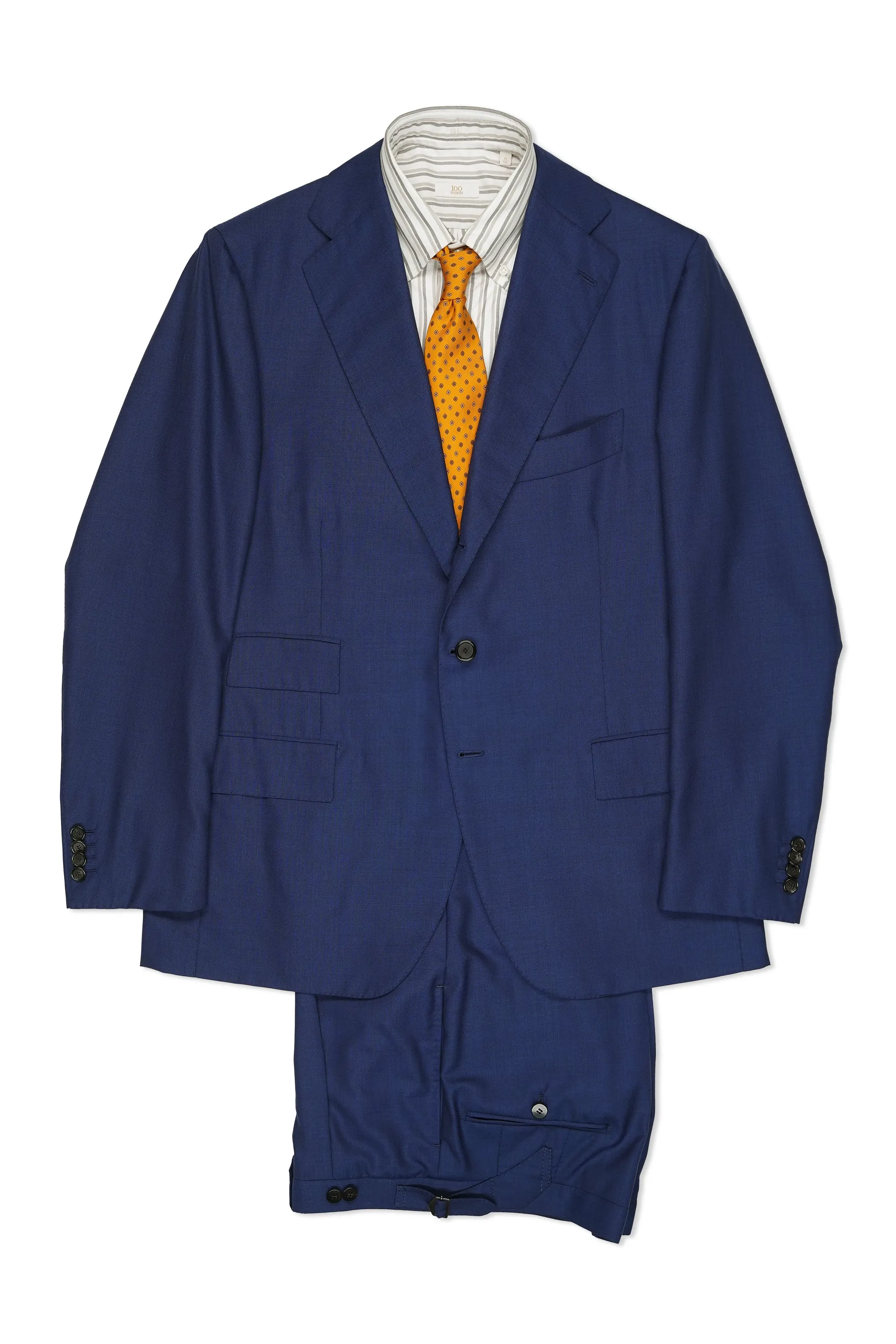 Cesare Attolini Blue Wool Cashmere Suit