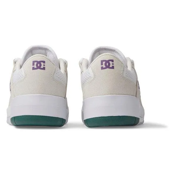 DC Shoes Metric S x Ish Cepeda Skate Shoe White - Purple