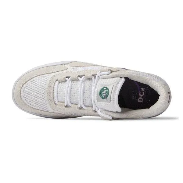 DC Shoes Metric S x Ish Cepeda Skate Shoe White - Purple