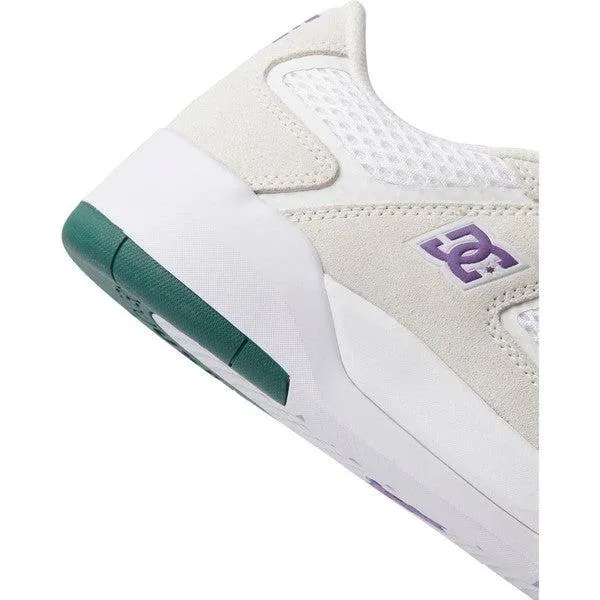 DC Shoes Metric S x Ish Cepeda Skate Shoe White - Purple