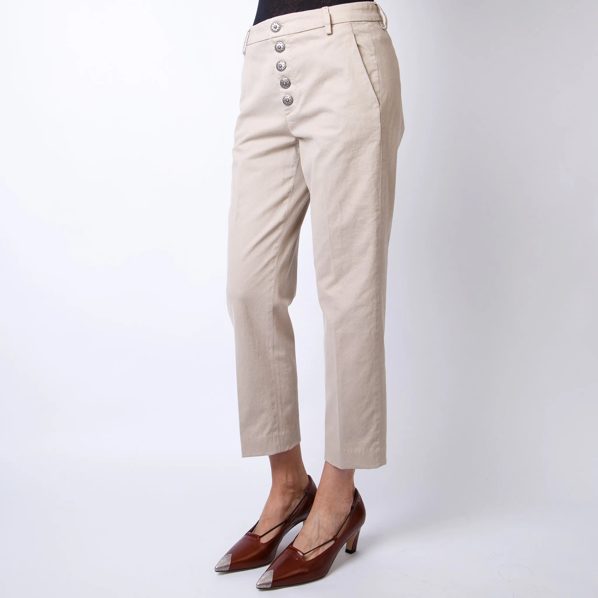 DONDUP JEANS DP576 GSE043D PTD 020 IVORY