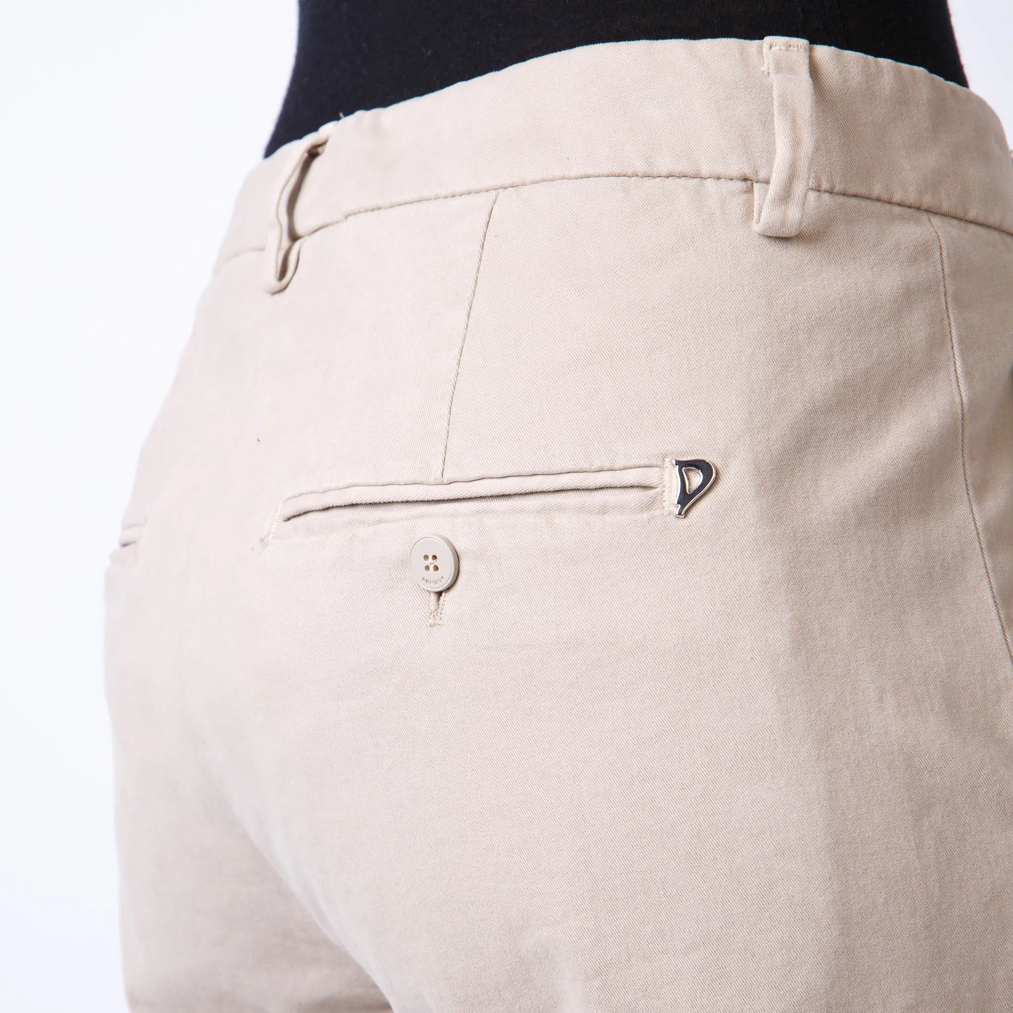 DONDUP JEANS DP576 GSE043D PTD 020 IVORY