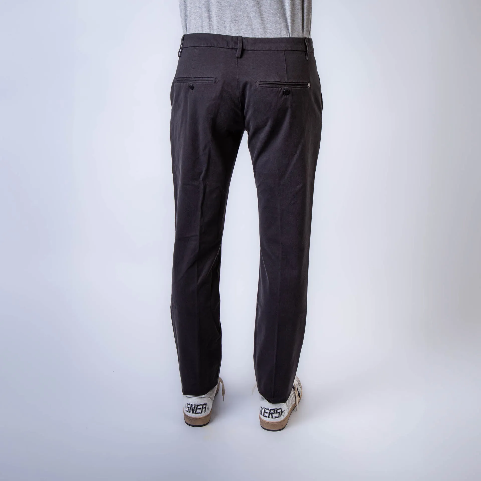 DONDUP TROUSERS UP166 FS0288 PTD 998 ASPHALT