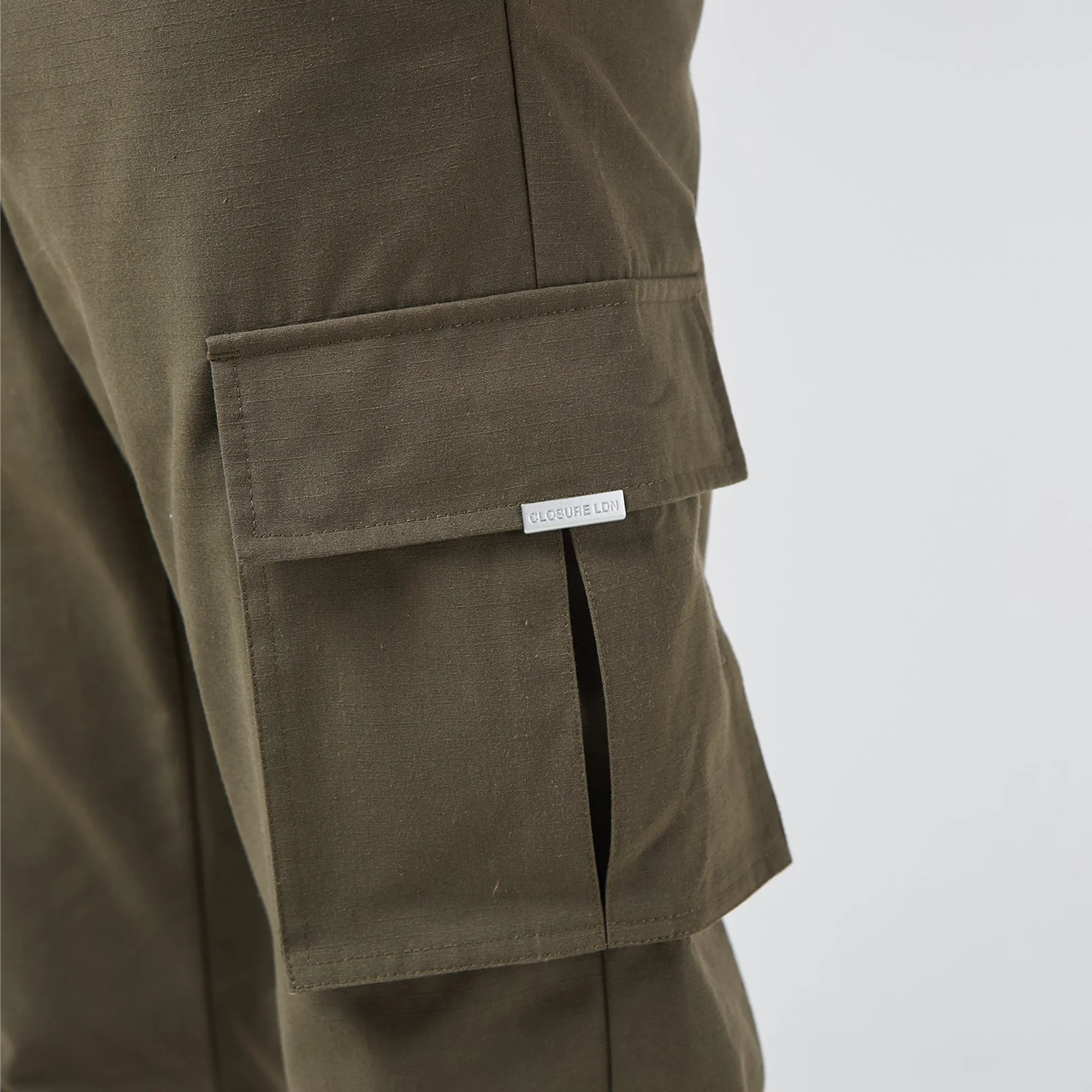 Hoodie & Cargo Pant Set | Black Khaki