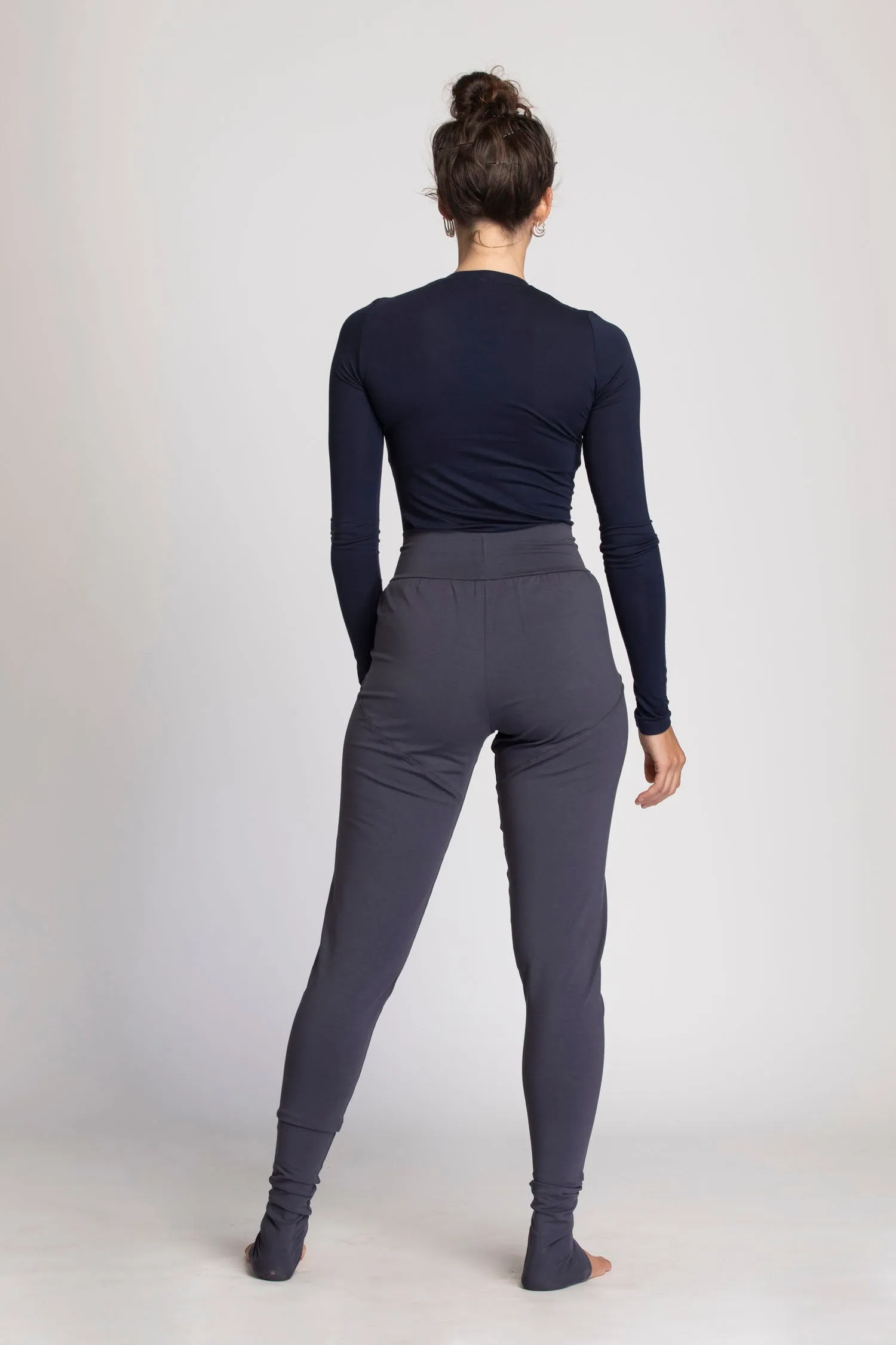 I'mPerfect Organic Cotton Extra Long Slouchy Pants 50%off