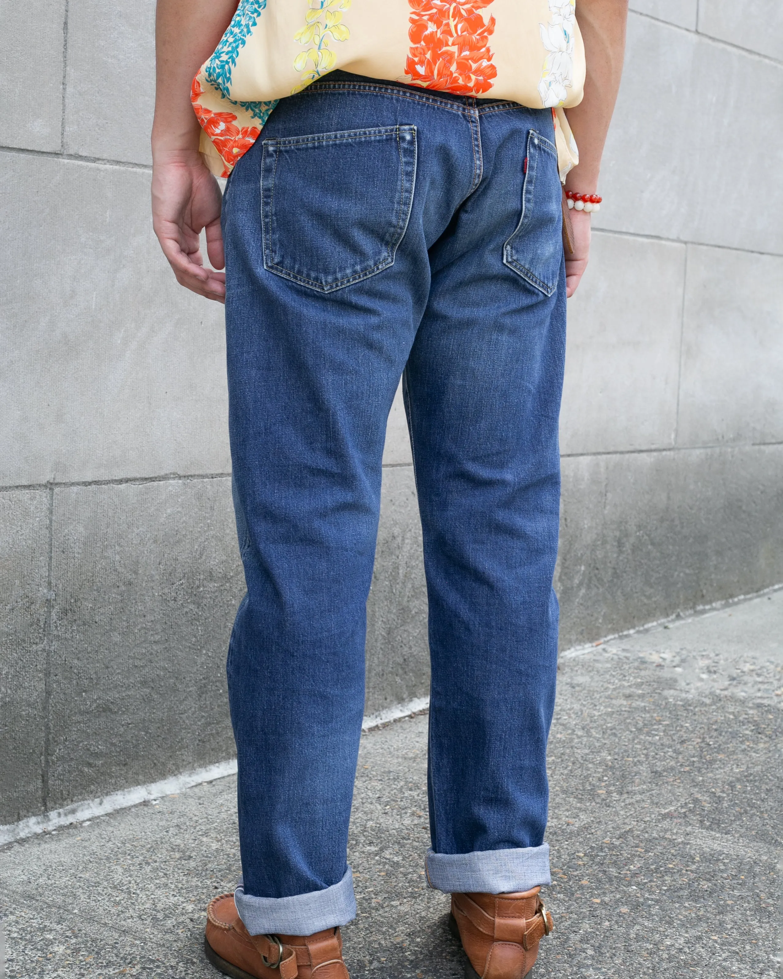 Japanese Repro Selvedge Denim Jeans, John Bull Brand - 35" x 35"