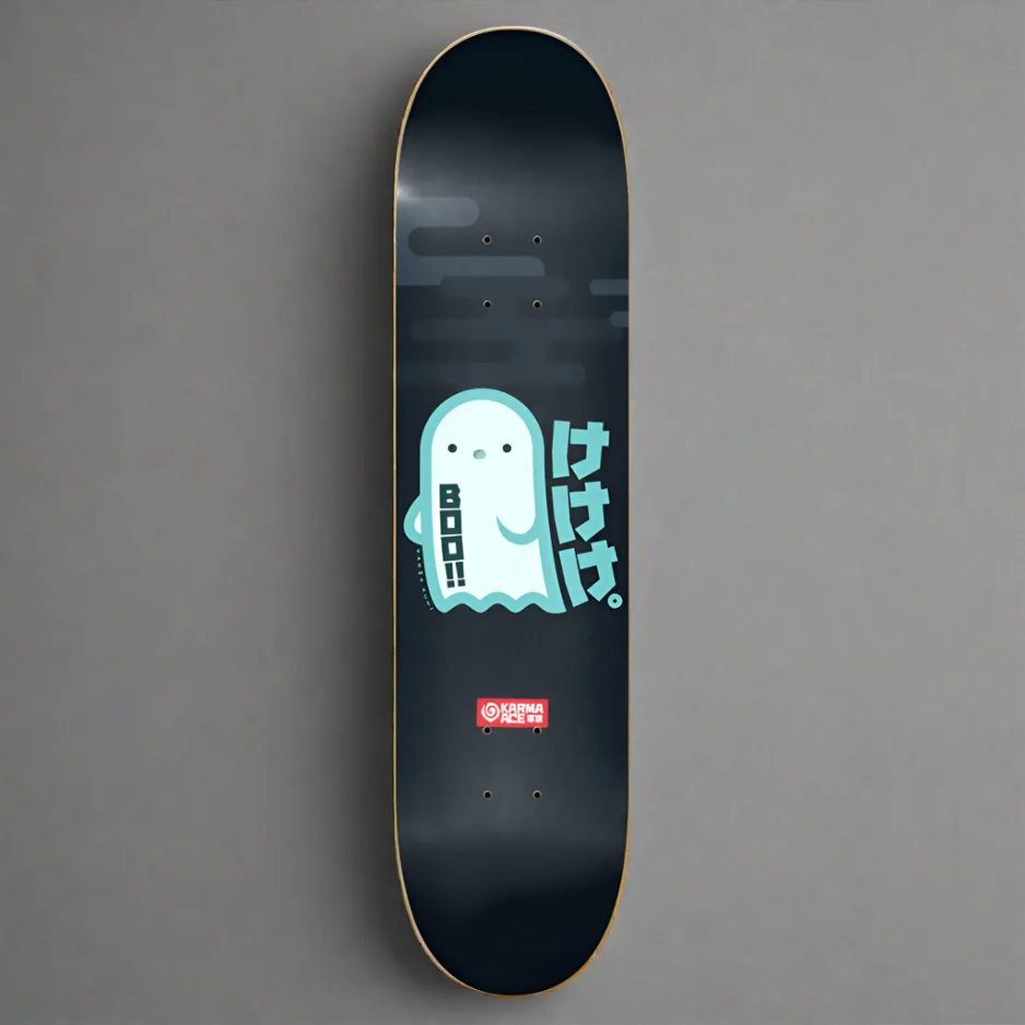 Karma Ace: Boo!! - Custom Skateboard