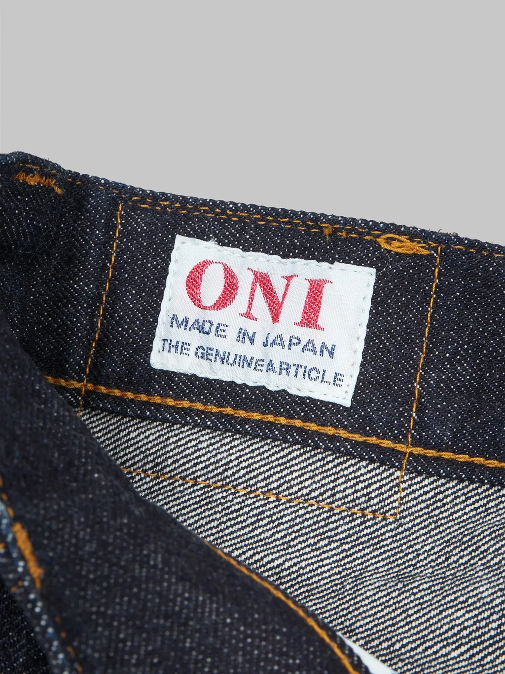 ONI Denim 107 "Low Tension Denim" 15oz Bush Pants