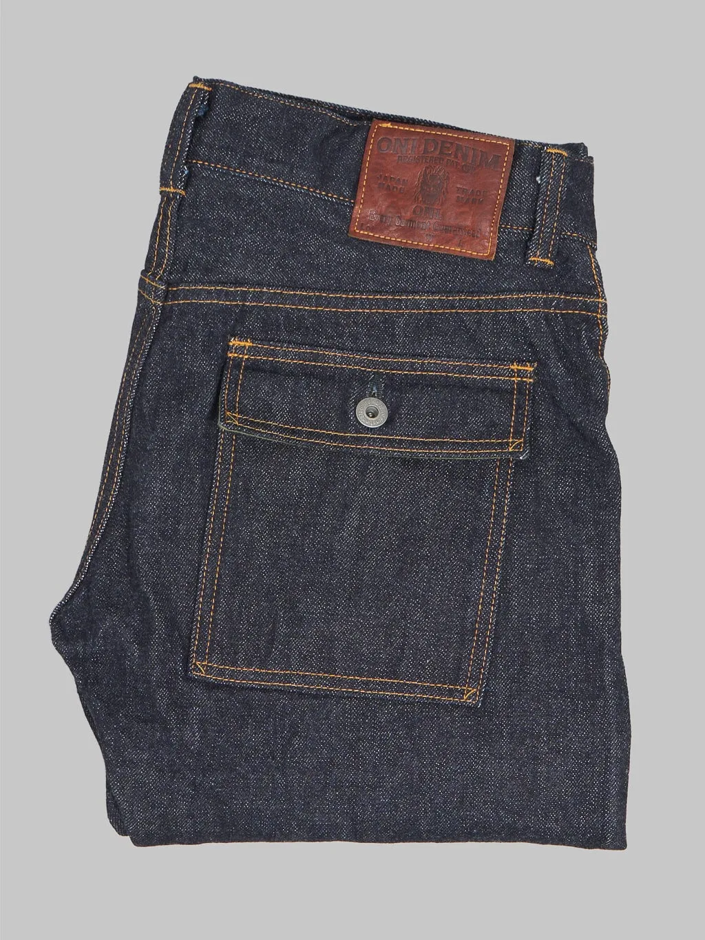 ONI Denim 107 "Low Tension Denim" 15oz Bush Pants