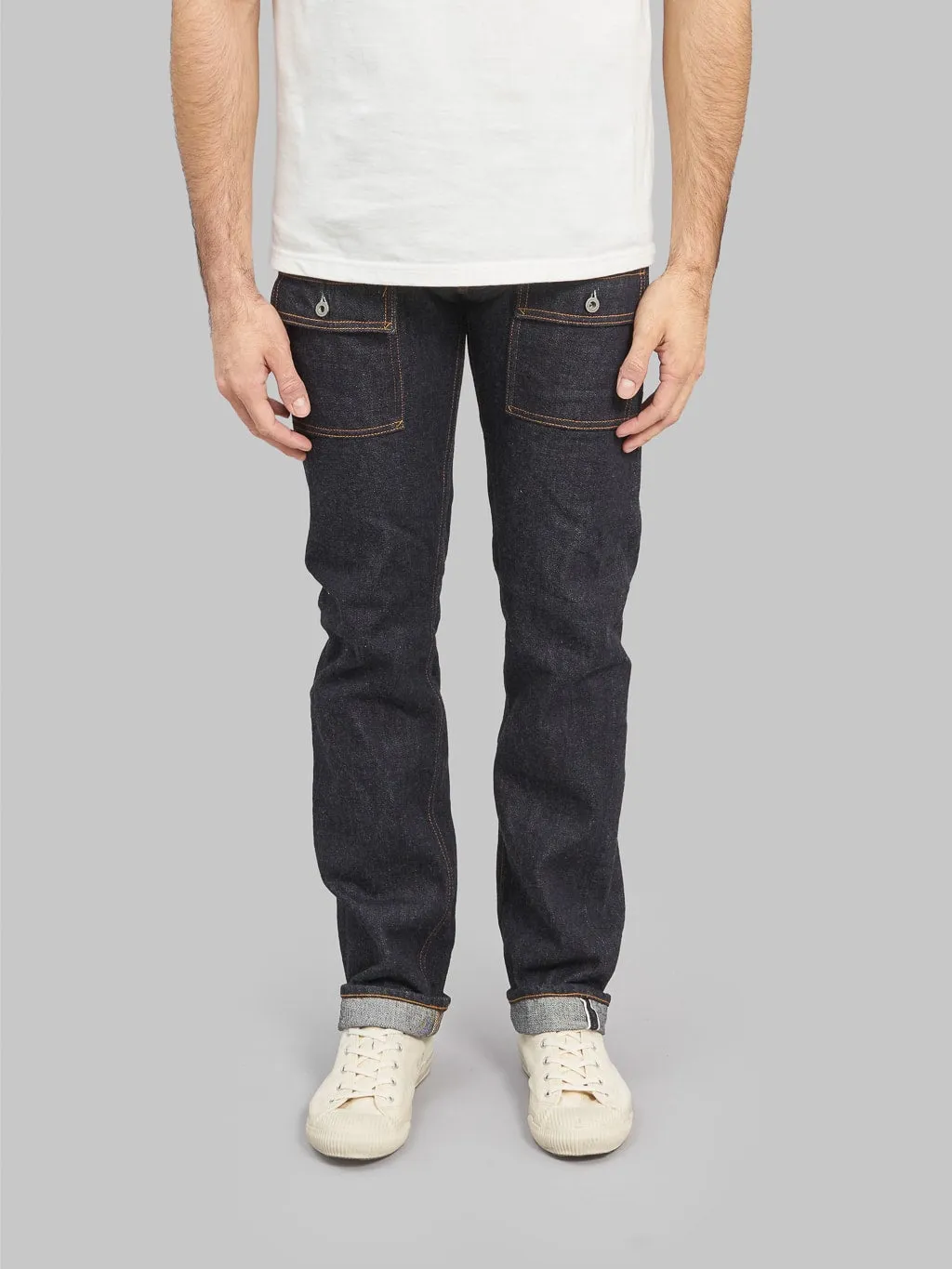 ONI Denim 107 "Low Tension Denim" 15oz Bush Pants