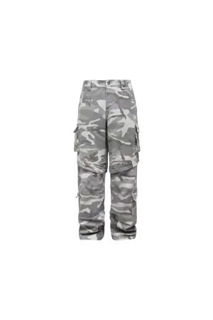 PANQ 2024 WHITECAMO CARGO PANTS