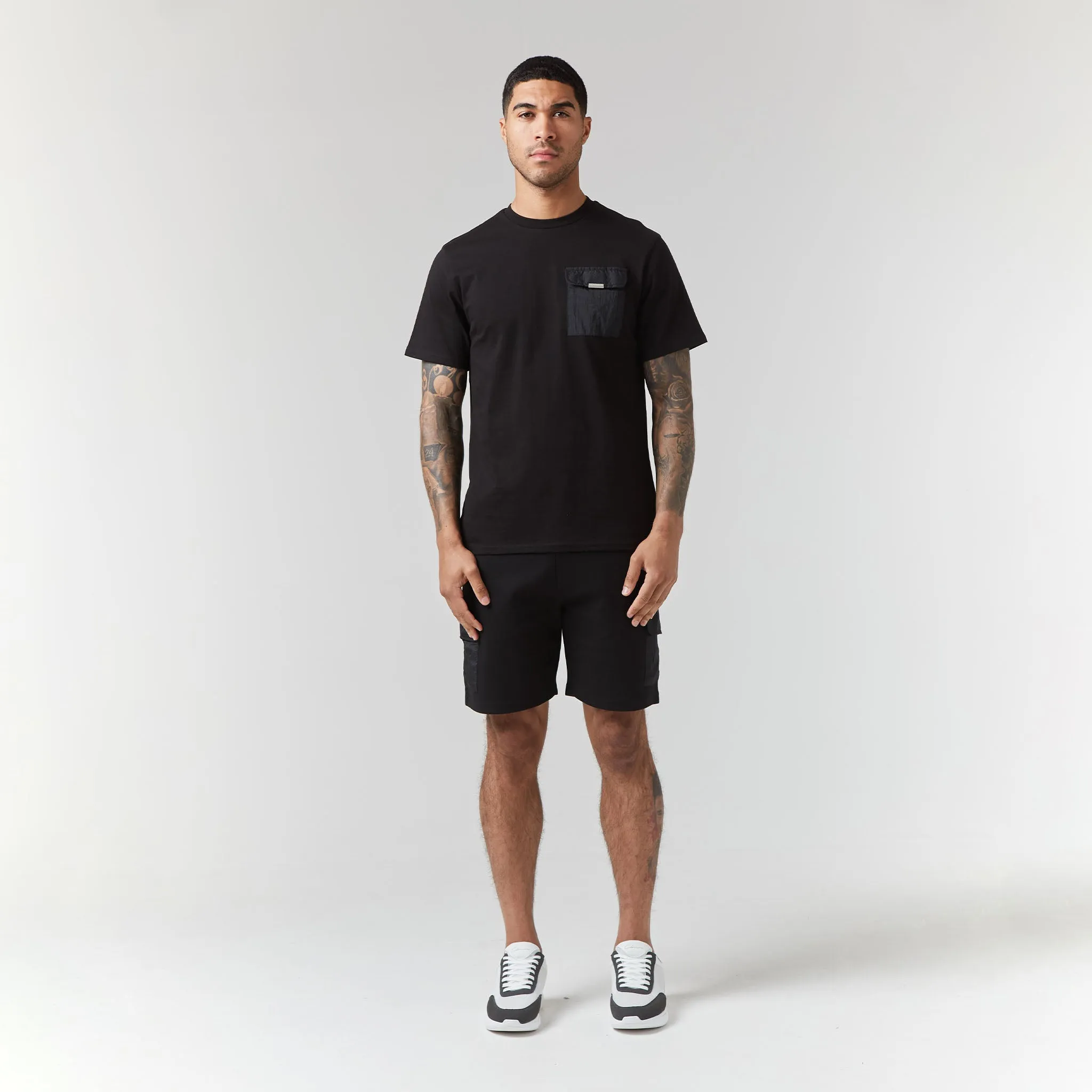 Premium Pocket Twinset | Black