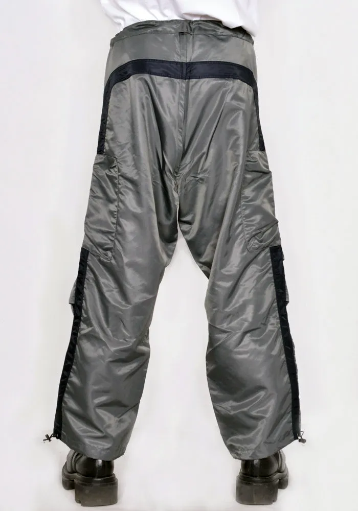 RANDOM IDENTITIES NY-06A BERLIN BAGGIES PANTS GREY