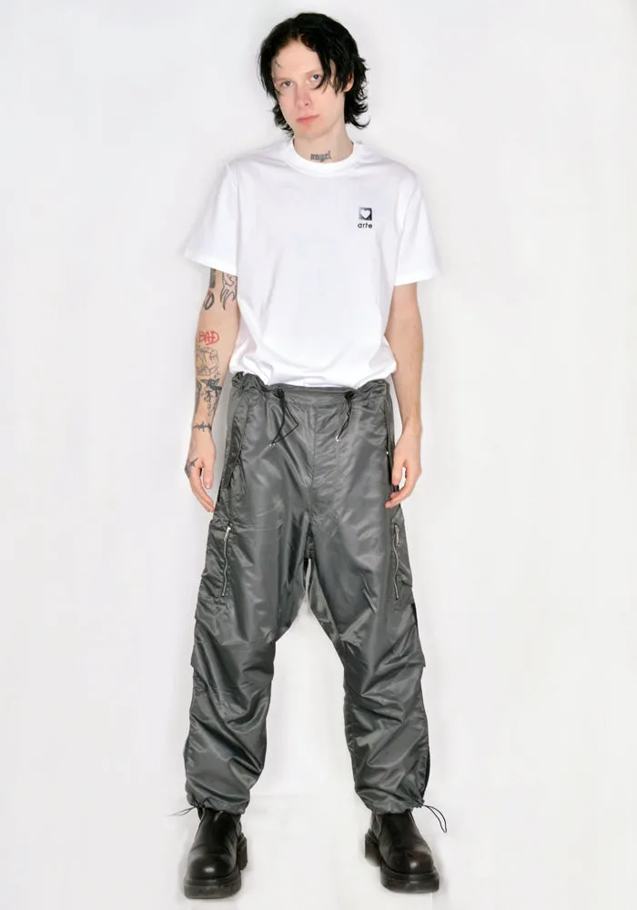 RANDOM IDENTITIES NY-06A BERLIN BAGGIES PANTS GREY