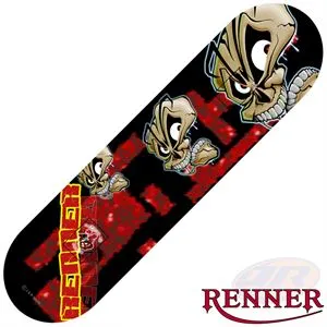 Renner A Series Complete Skateboard - A15 Skulls III