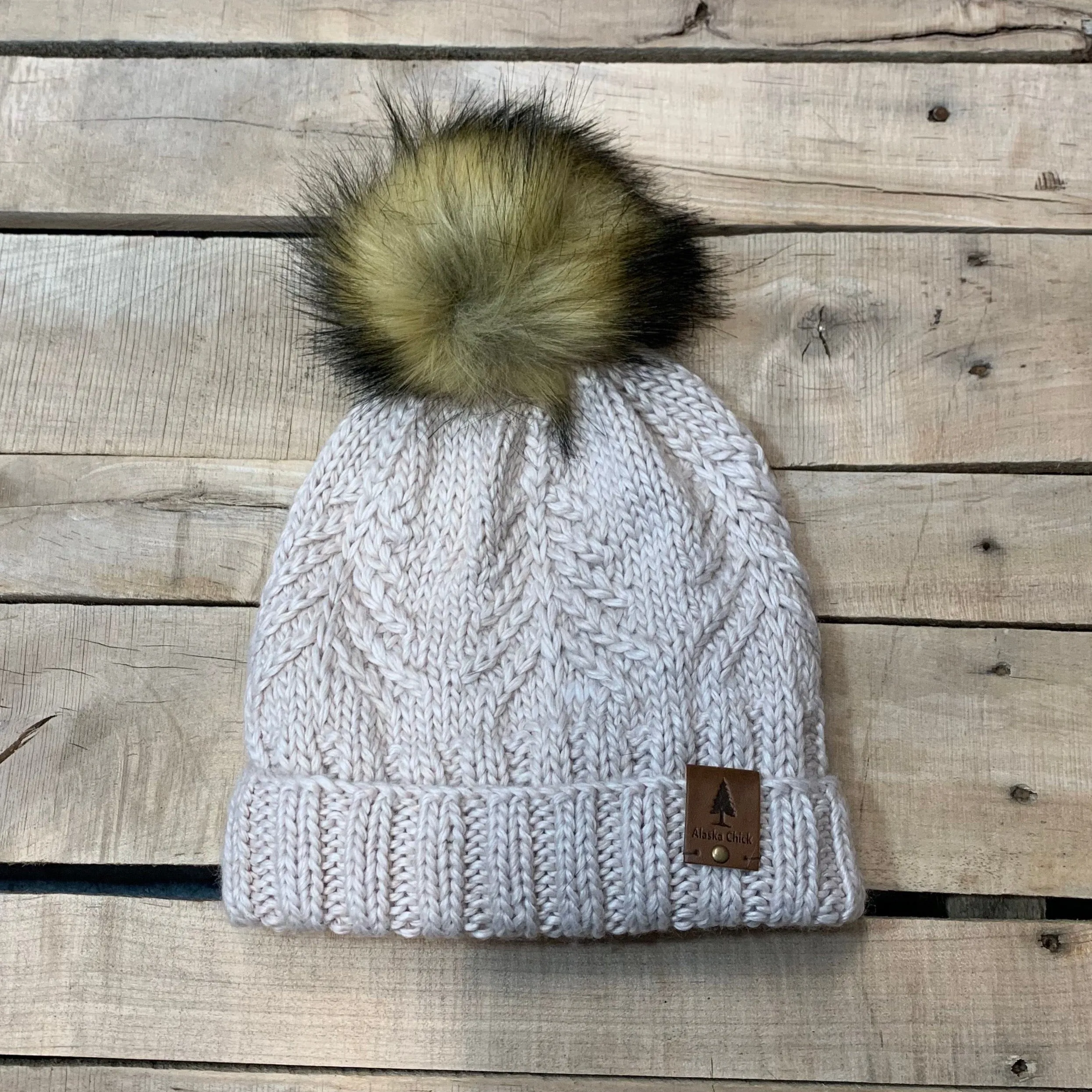 Single Tree Fleece Lined Hat