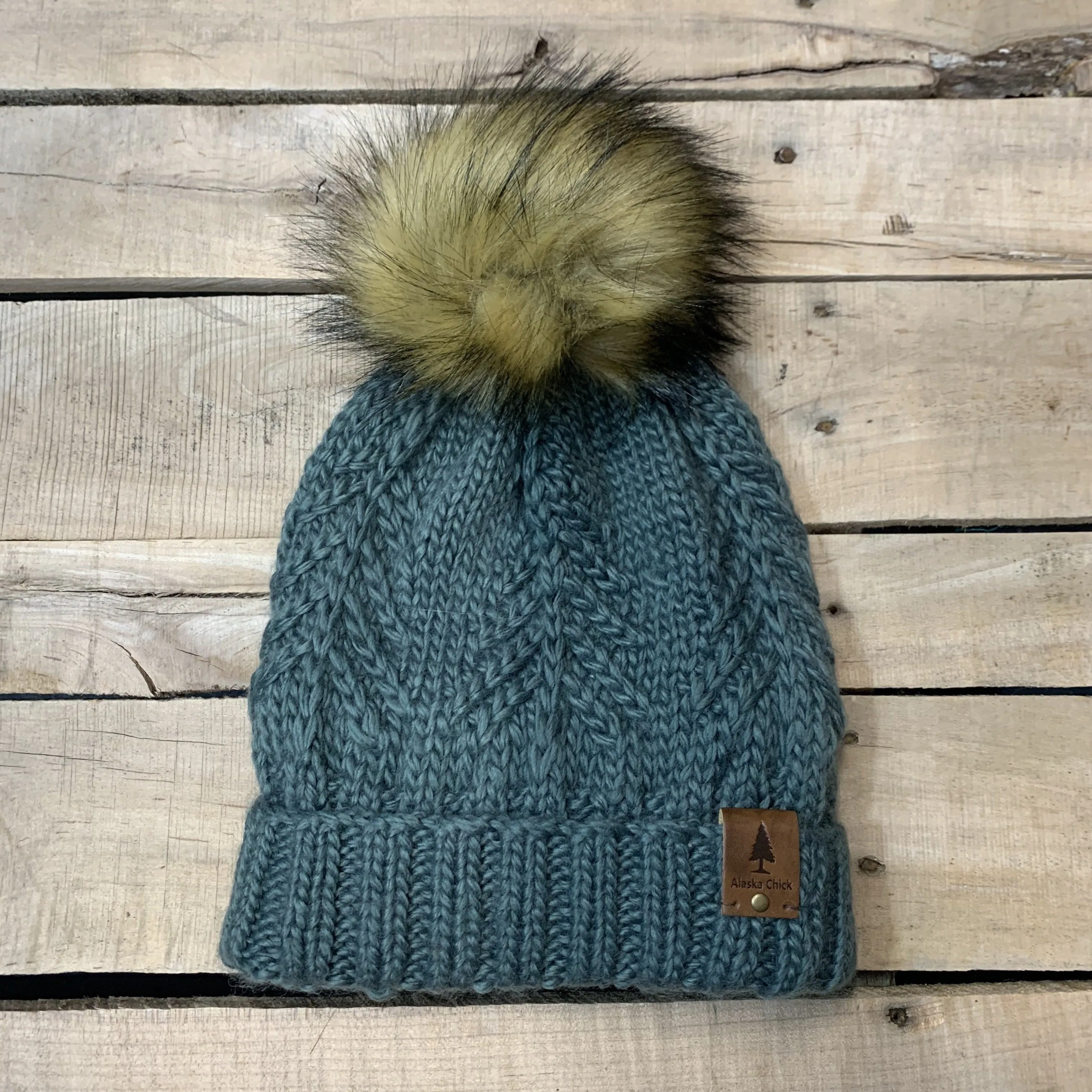 Single Tree Fleece Lined Hat