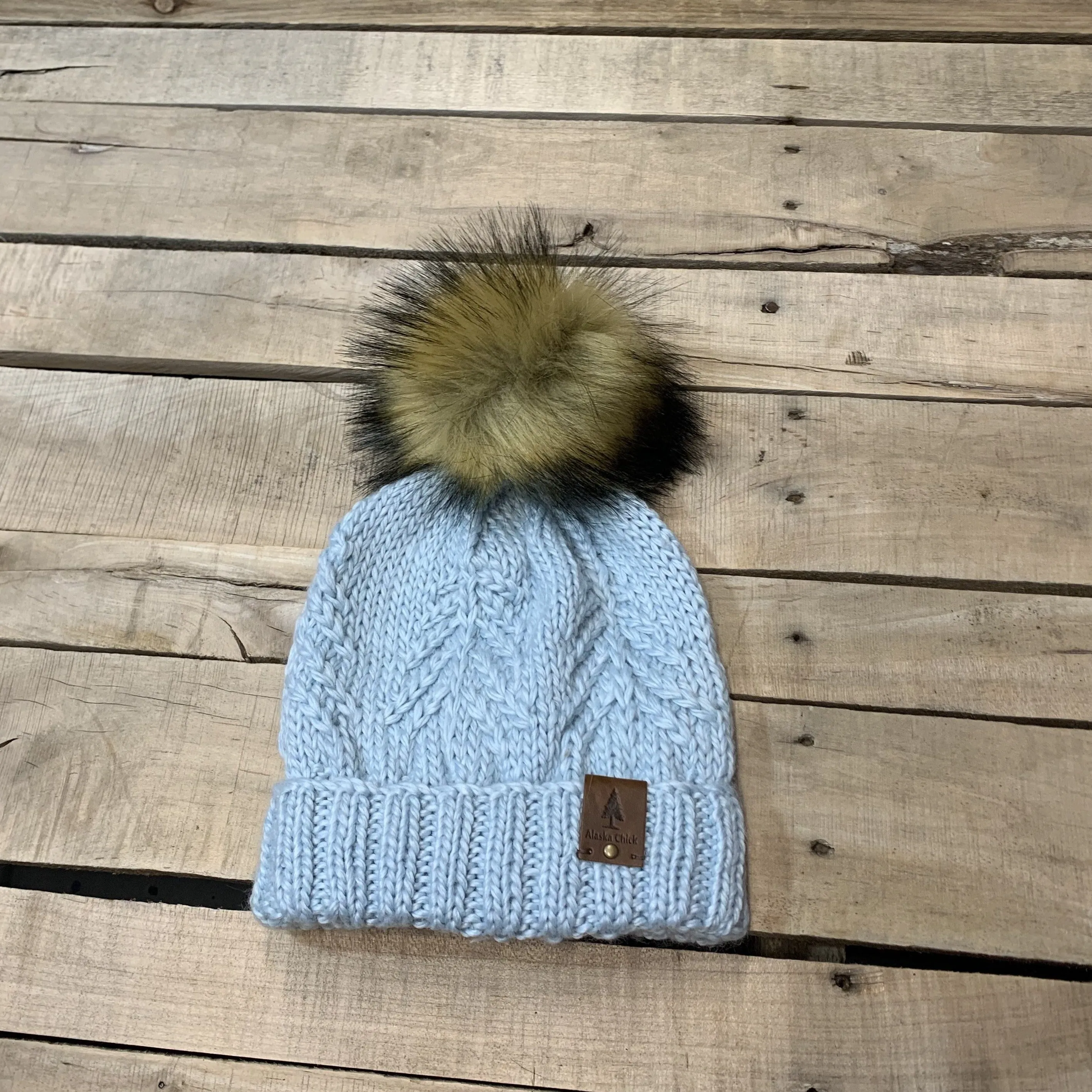 Single Tree Fleece Lined Hat