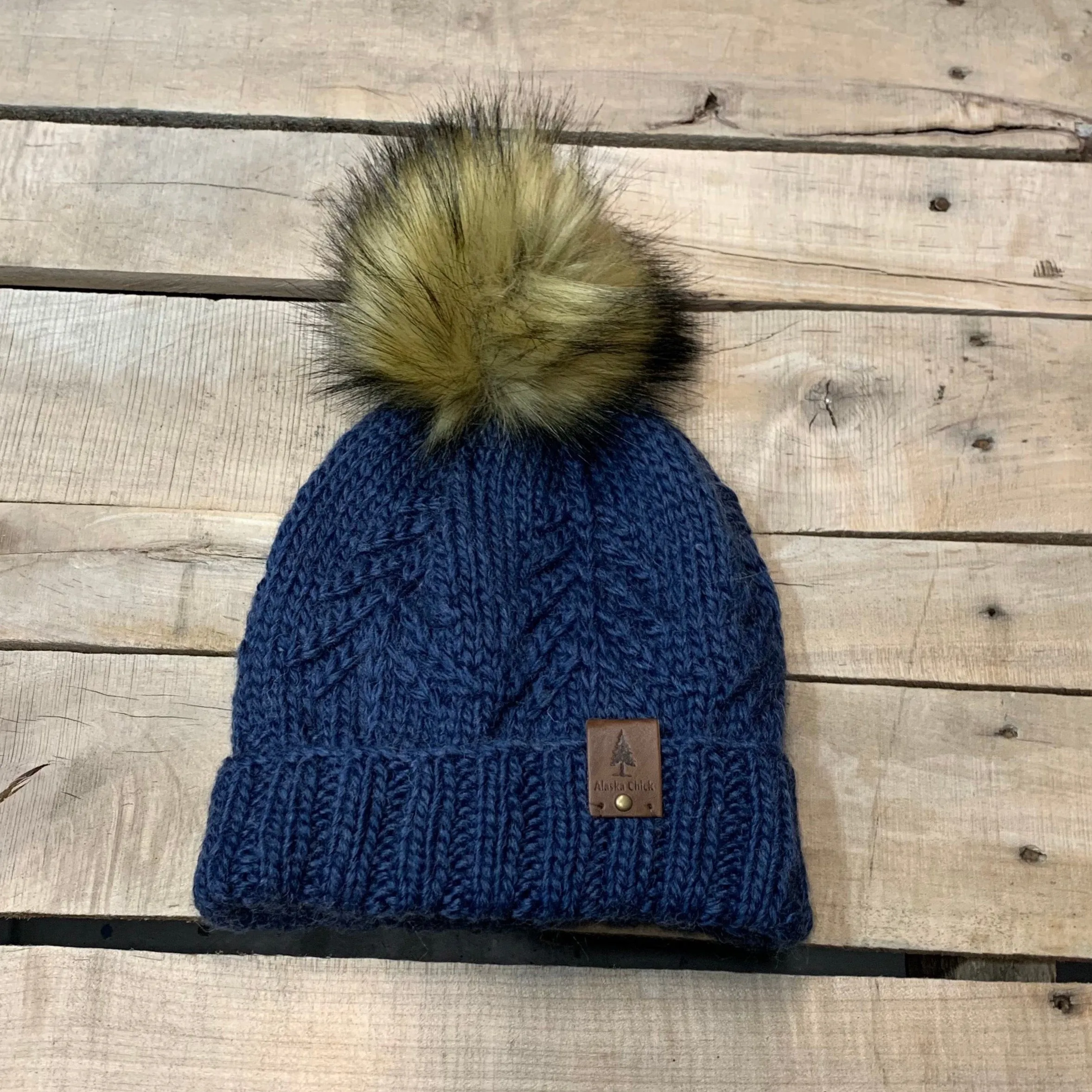 Single Tree Fleece Lined Hat