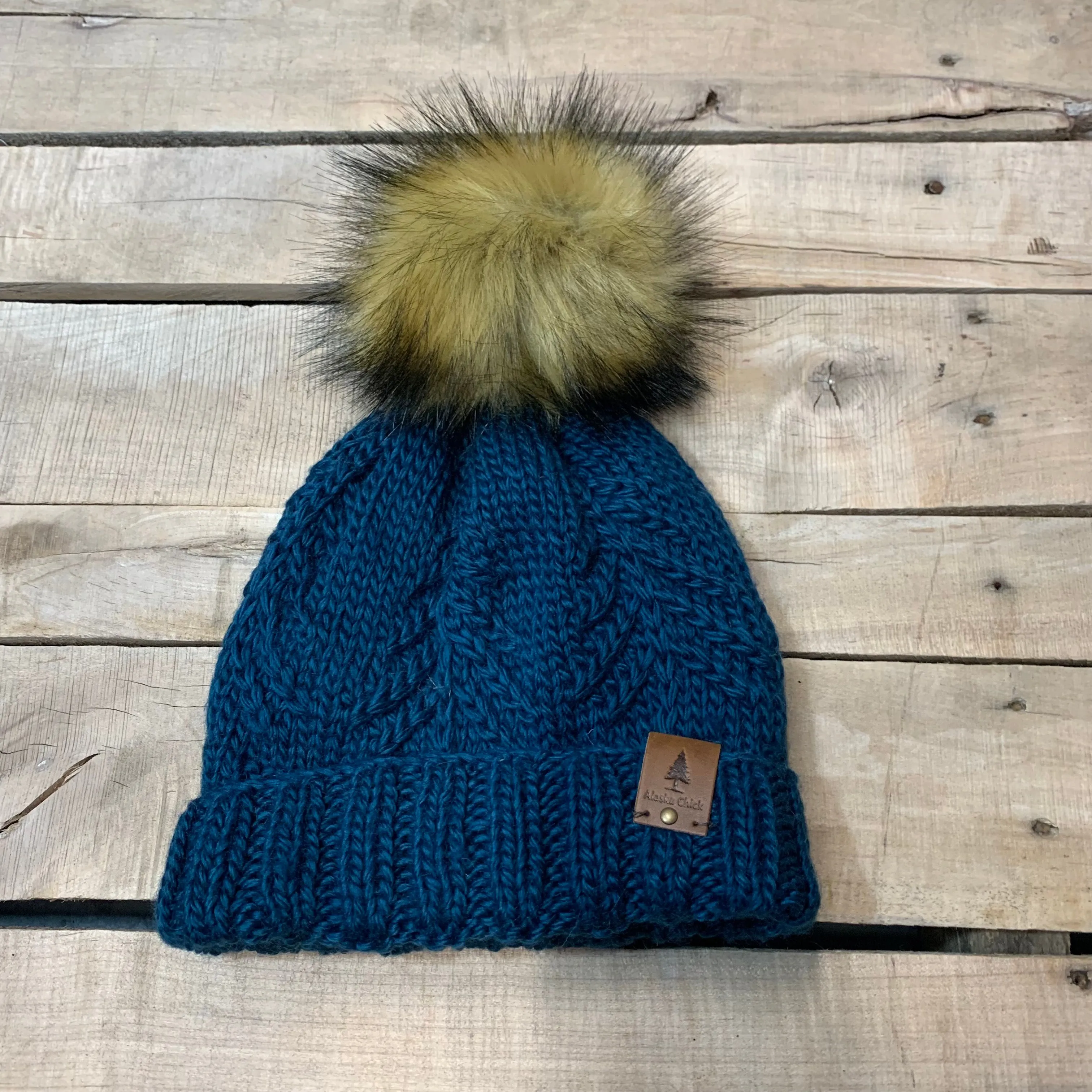 Single Tree Fleece Lined Hat