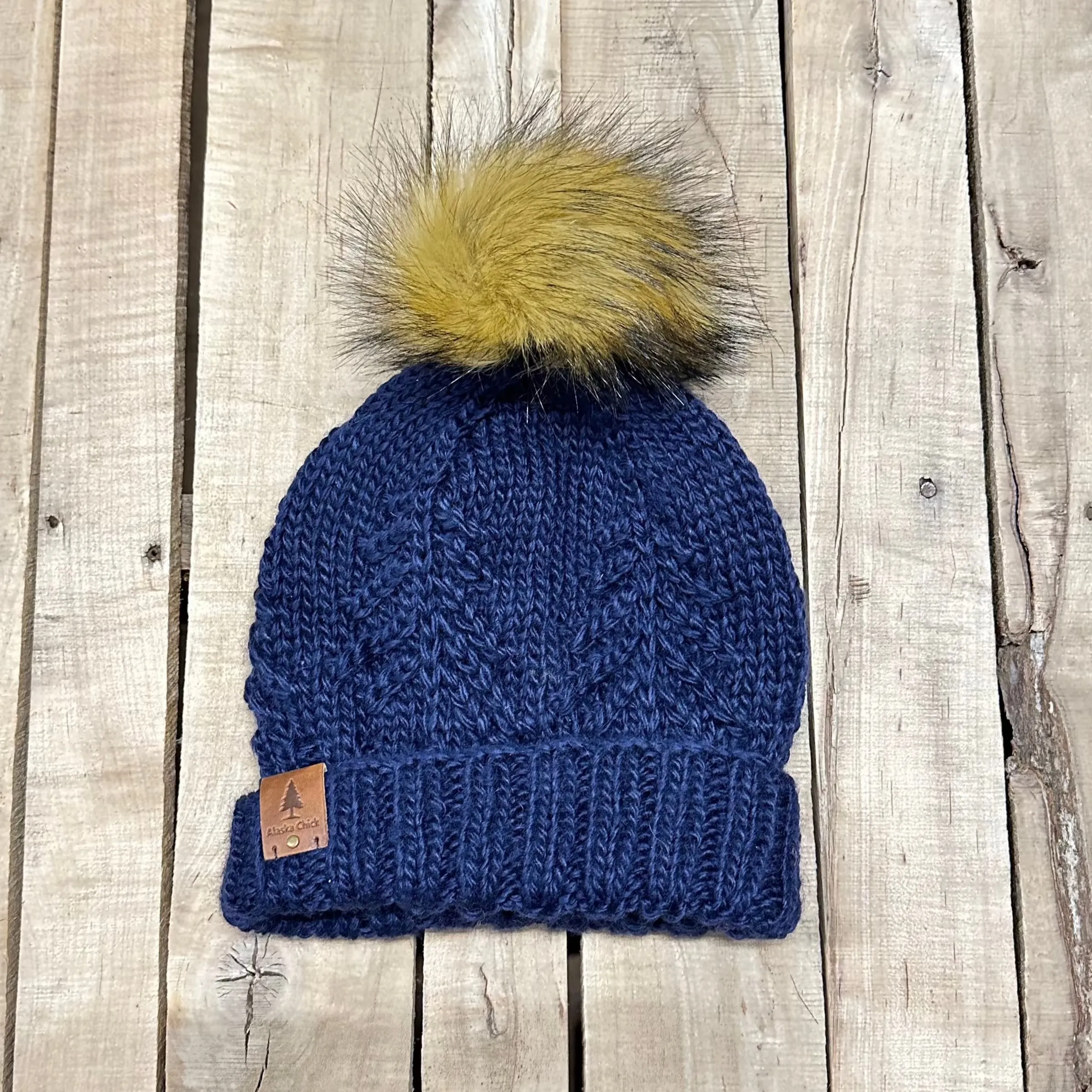 Single Tree Fleece Lined Hat