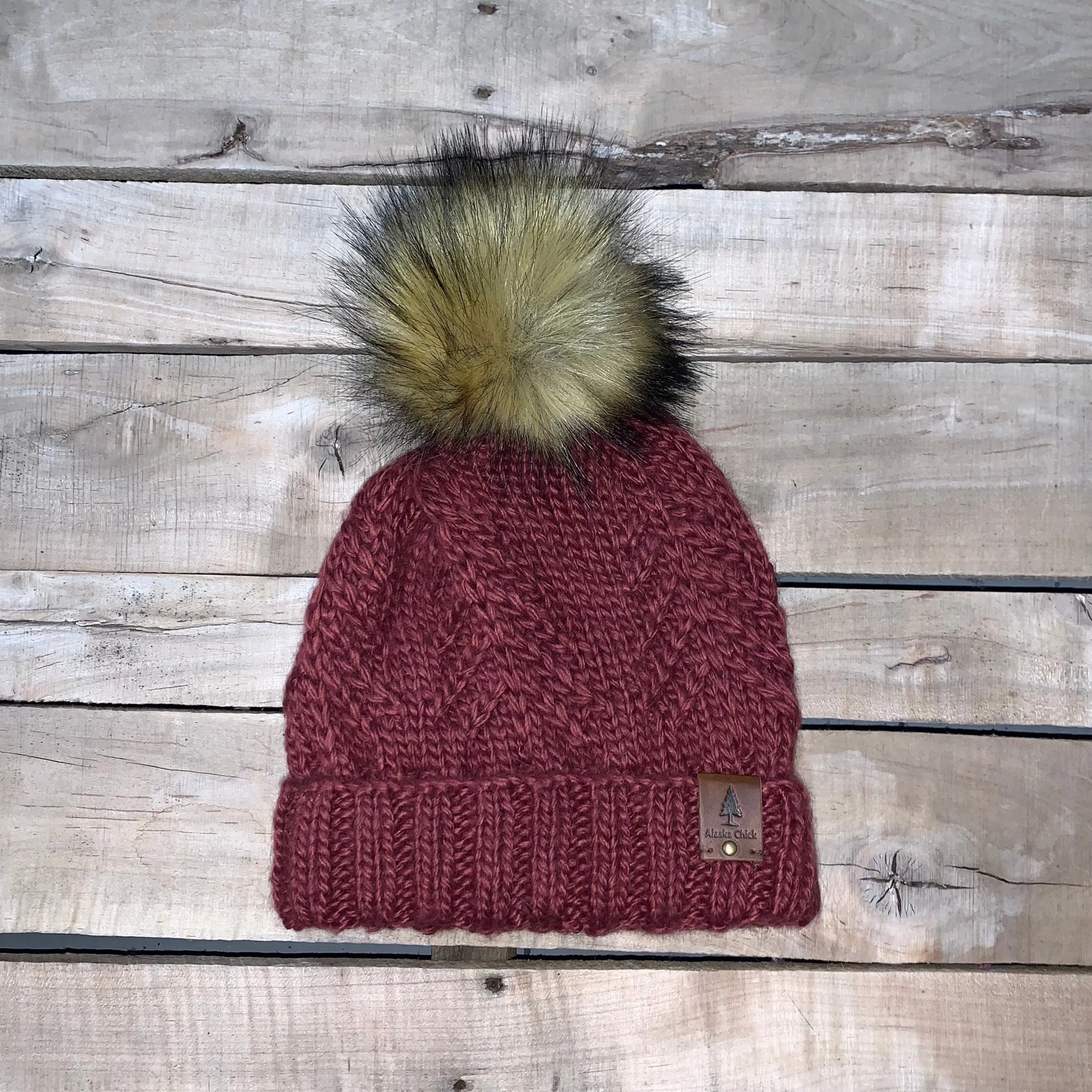 Single Tree Fleece Lined Hat