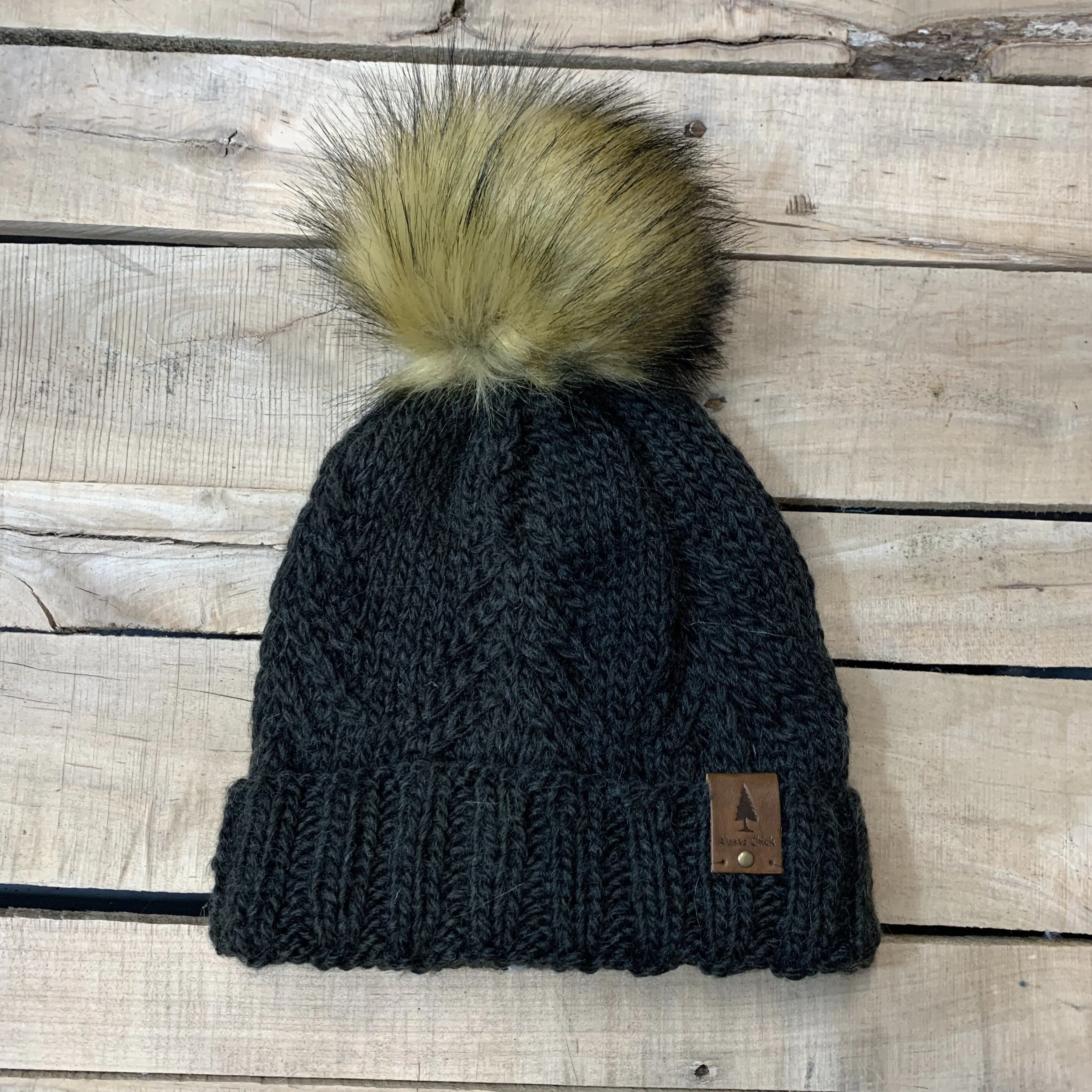 Single Tree Fleece Lined Hat