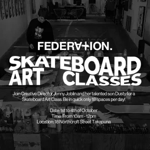 Skateboard Art Class