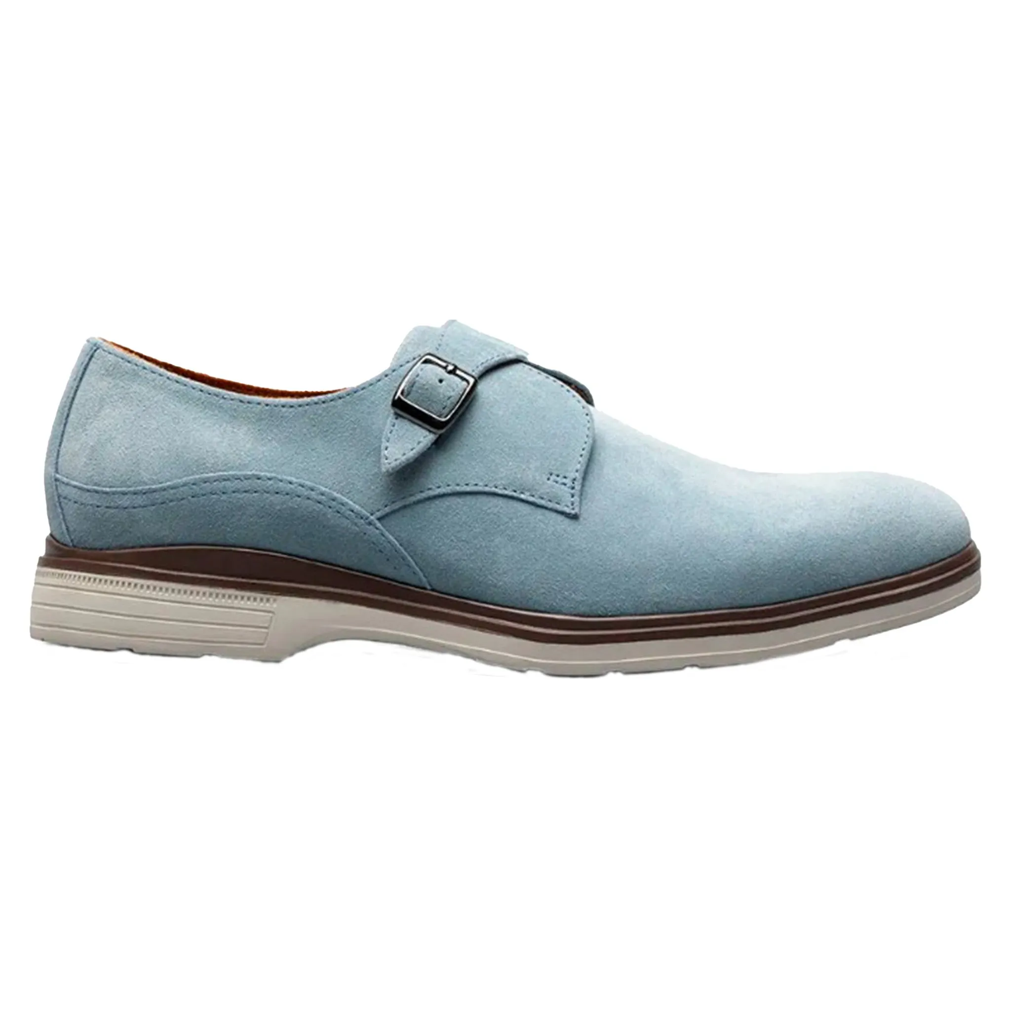 Stacy Adams Blue Taylen Suede Shoes