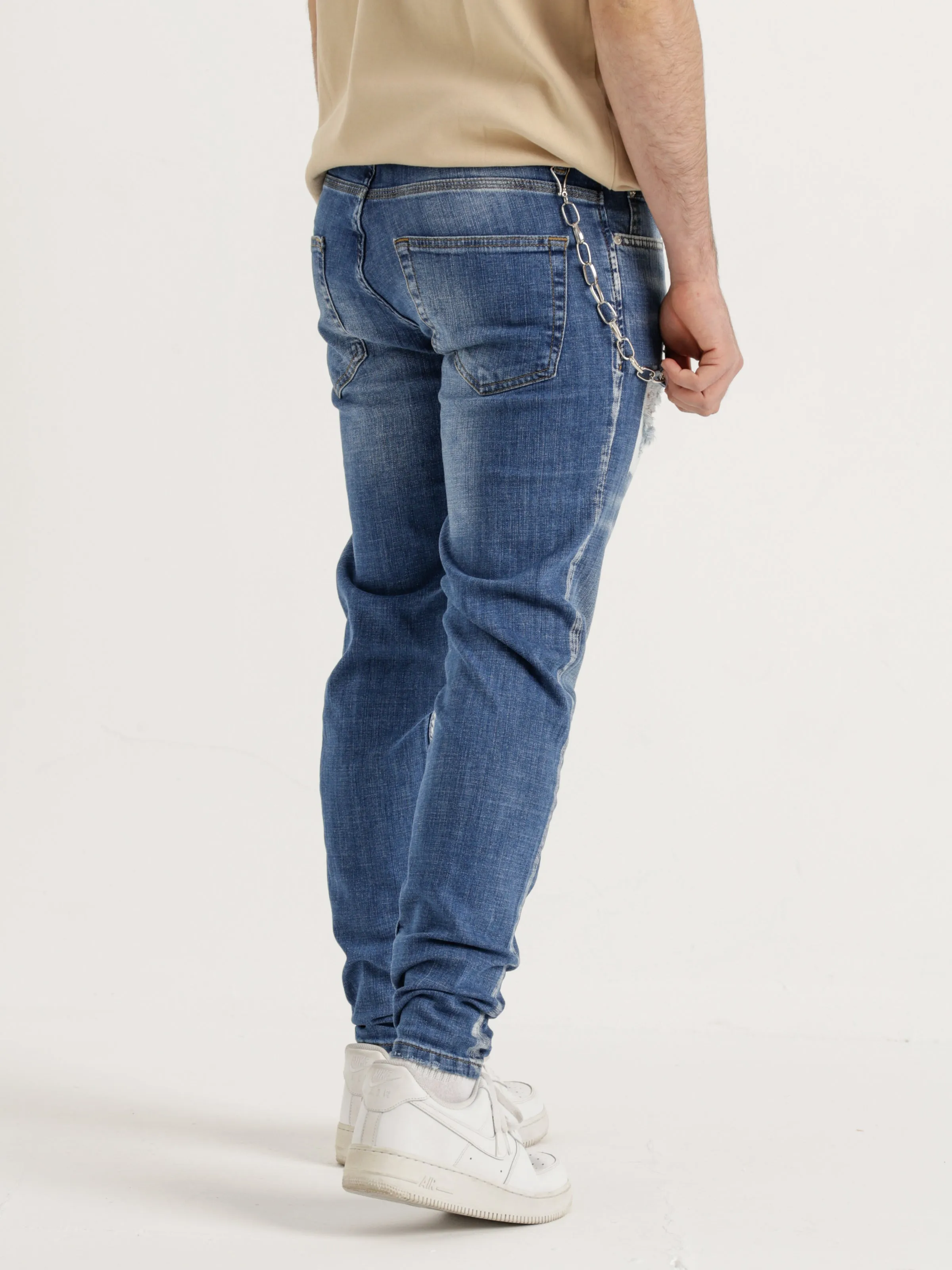 Vintage Vibe Denim Joggers