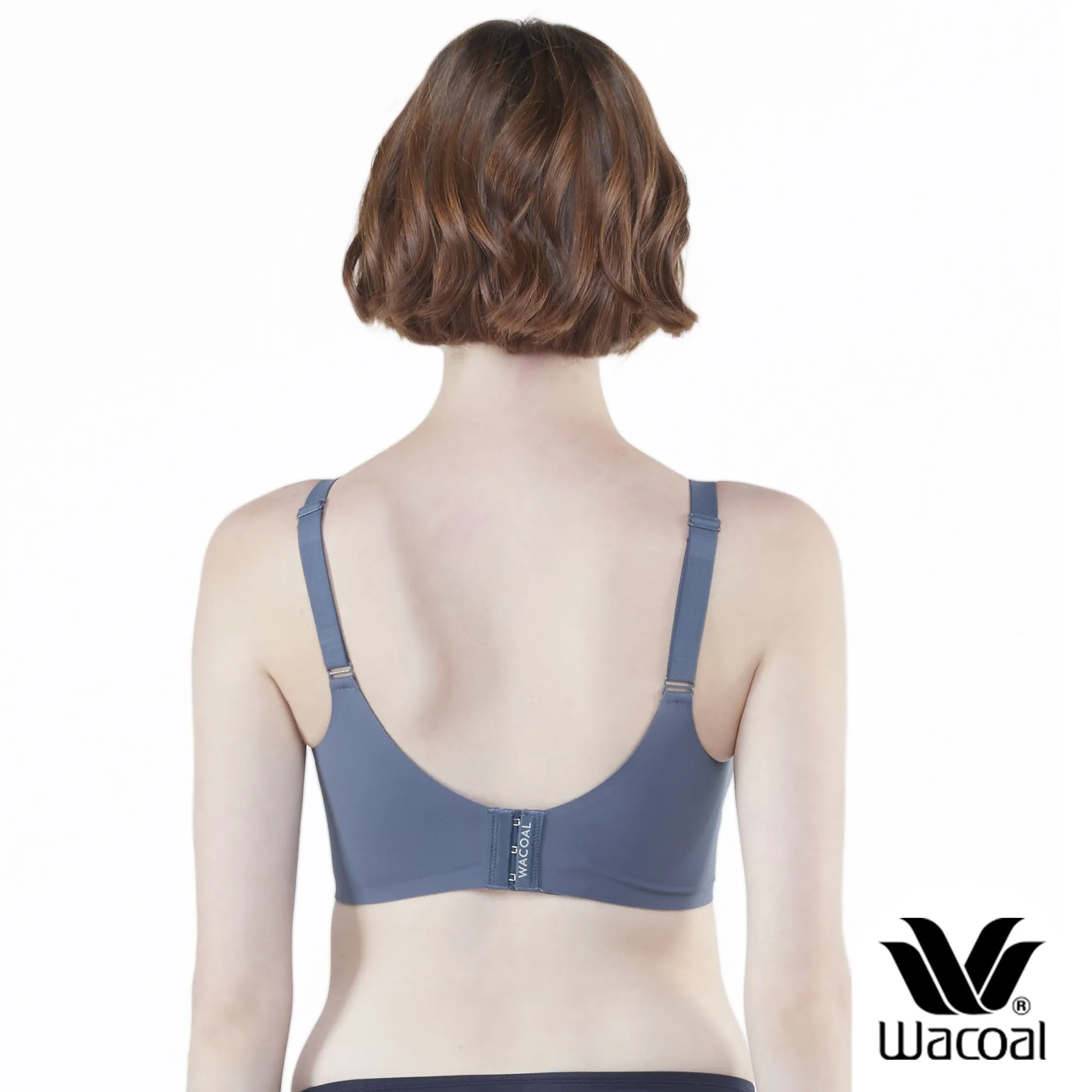 Wacoal Smart Size Go Girls Jelly Bra บราไร้โครงวาโก้ แพ็ค 2 ชิ้น รุ่น WB3Y28/WB3228 สีน้ำเงิน (BU)